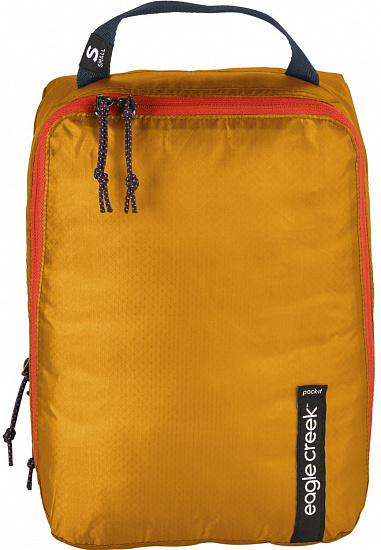 Органайзер для багажа Eagle Creek Pack-It Isolate Clean/Dirty Cube S Sahara Yellow - Фото 2 большая