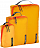 Набор органайзеров для багажа Eagle Creek Pack-It Isolate Cube Set XS/S/M Sahara Yellow - Фото 1 малая