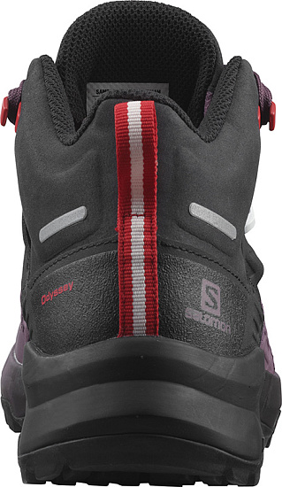 Ботинки женские Salomon Odyssey Mid GTX Bk/Flint/High - Фото 5 большая