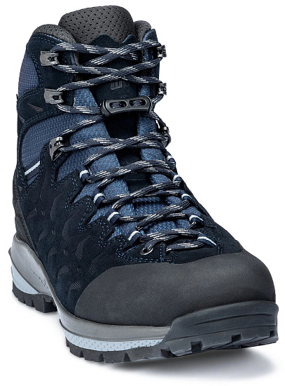 Ботинки женские Hanwag Makra Trek SF Extra Lady Gtx Navy/Light Grey - Фото 2 большая