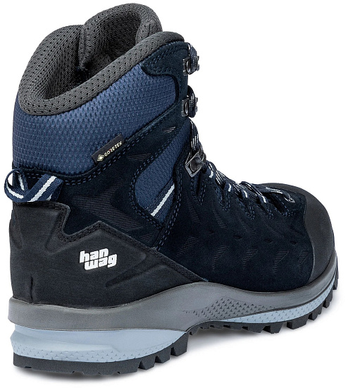 Ботинки женские Hanwag Makra Trek SF Extra Lady Gtx Navy/Light Grey - Фото 3 большая