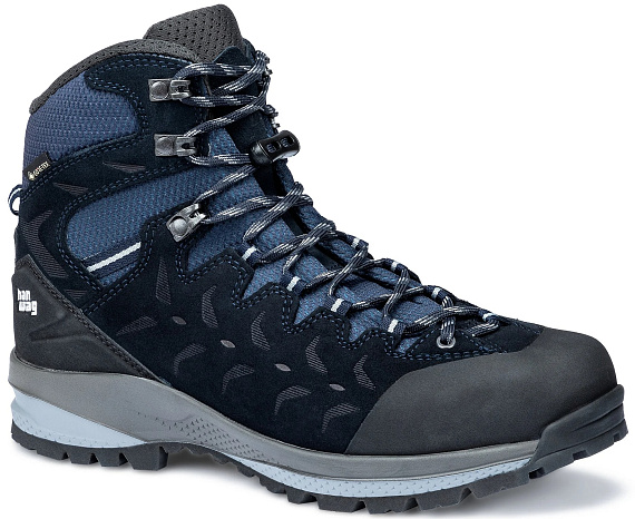 Ботинки женские Hanwag Makra Trek SF Extra Lady Gtx Navy/Light Grey - Фото 5 большая