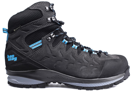 Ботинки женские Hanwag Makra Trek SF Extra Lady Gtx Navy/Light Grey - Фото 1 большая