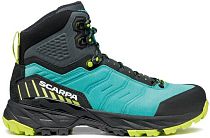 Ботинки женские Scarpa Rush Trk Gtx Ceramic/Sunny Lime