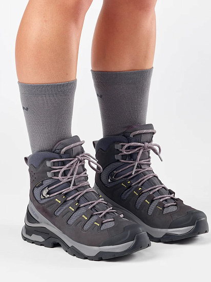 Ботинки женские Salomon Quest 5 Gtx Nine Iron/Excalibur/Endive - Фото 2 большая