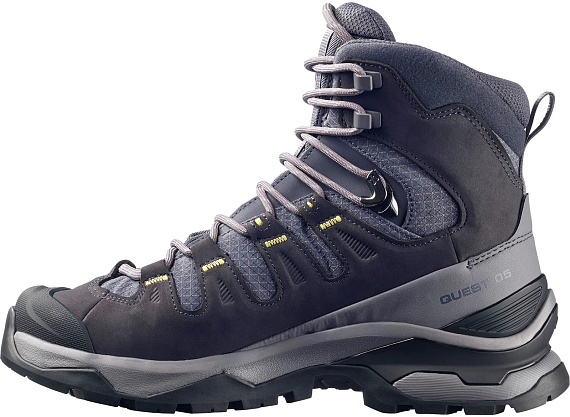 Ботинки женские Salomon Quest 5 Gtx Nine Iron/Excalibur/Endive - Фото 6 большая