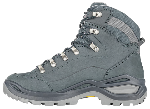Ботинки женские Lowa Renegade Evo Gtx Mid Stahlblau/Alt Rosa - Фото 3 большая