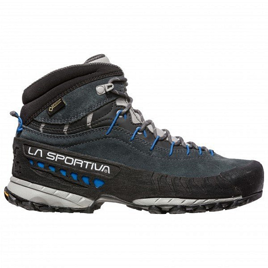 Ботинки женские La Sportiva TX4 Mid GTX Carbon/Cobalt Blue - Фото 6 большая