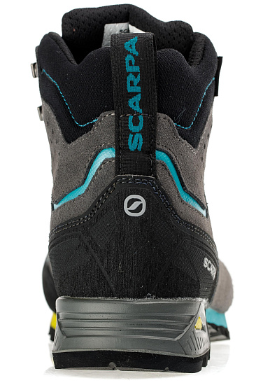 Ботинки женские Scarpa Zodiac Plus Gtx Shark/Maldive - Фото 3 большая