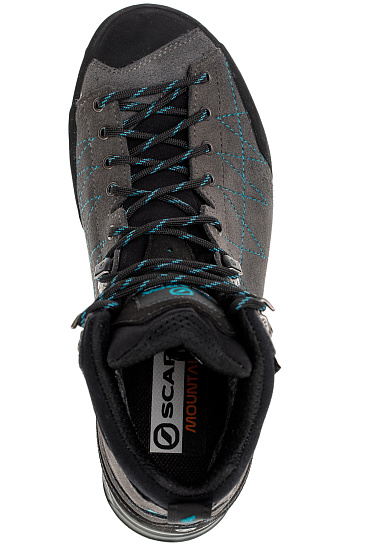 Ботинки женские Scarpa Zodiac Plus Gtx Shark/Maldive - Фото 4 большая