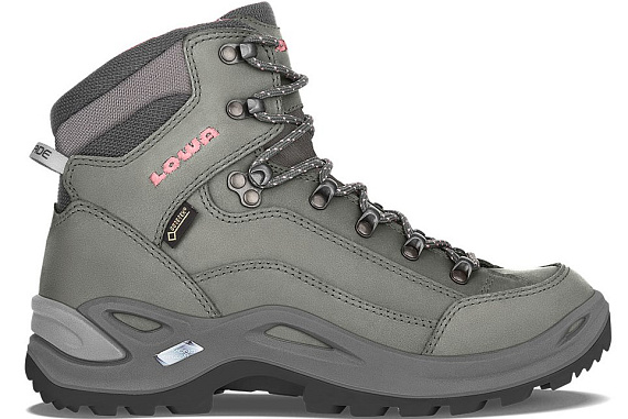Ботинки женские Lowa Renegade Gtx Mid Ws Graphite/Rose - Фото 4 большая