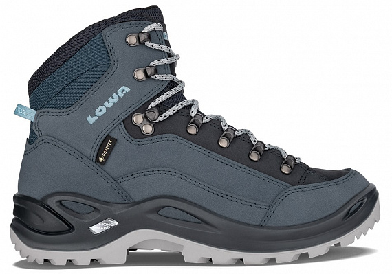 Ботинки женские Lowa Renegade Gtx Mid Smoke Blue - Фото 1 большая
