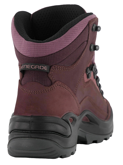 Ботинки женские Lowa Renegade Gtx Mid Prugna/Malva - Фото 2 большая