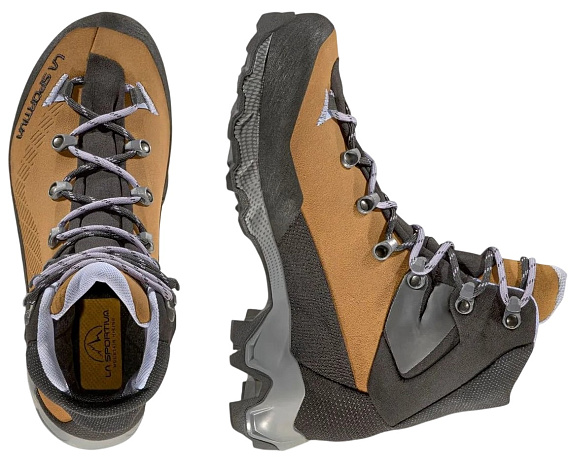 Ботинки женские La Sportiva Aequilibrium Trek Gtx Coffee/Stone - Фото 3 большая