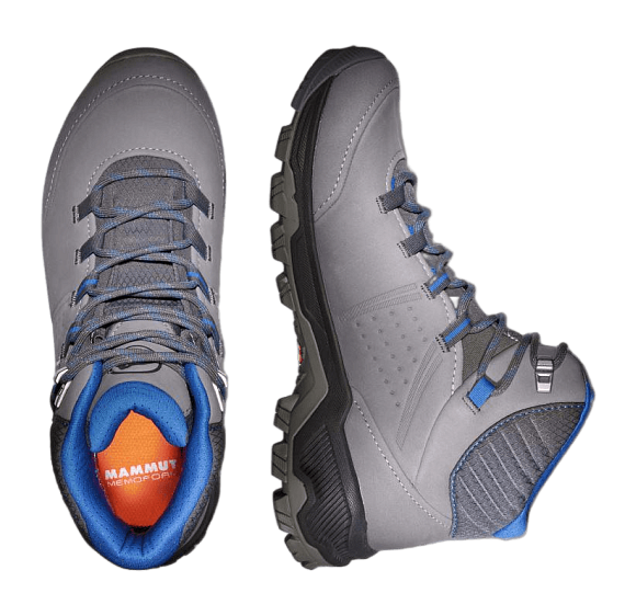 Ботинки женские Mammut Nova IV Mid Gtx Titanium/Light Ice - Фото 3 большая