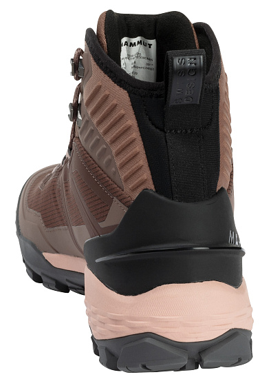 Ботинки женские Mammut Ducan Pro High GTX Deep Taupe/Dark Deep Taupe - Фото 4 большая