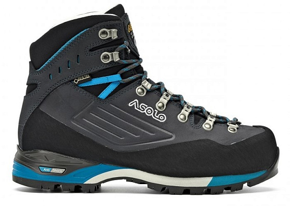 Ботинки женские Asolo Backpacking Superior GV Blue Navy/Peacock Blue - Фото 4 большая