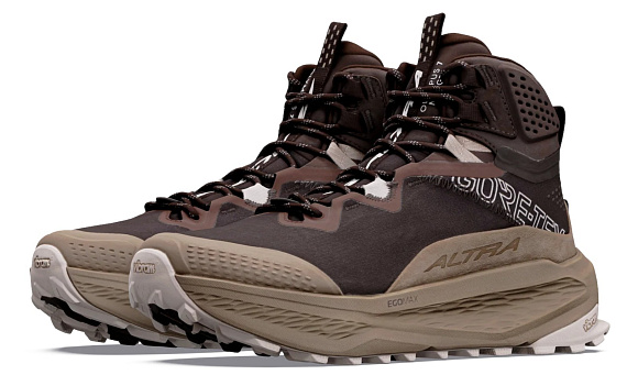Ботинки женские Altra Olympus 7 Mid Gtx Chocolate Torte/Mountain - Фото 5 большая