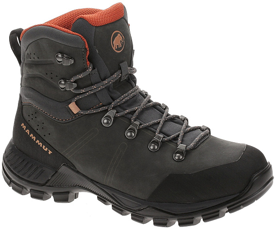 Ботинки женские Mammut Nova Tour II High GTX Graphite/Baked - Фото 1 большая
