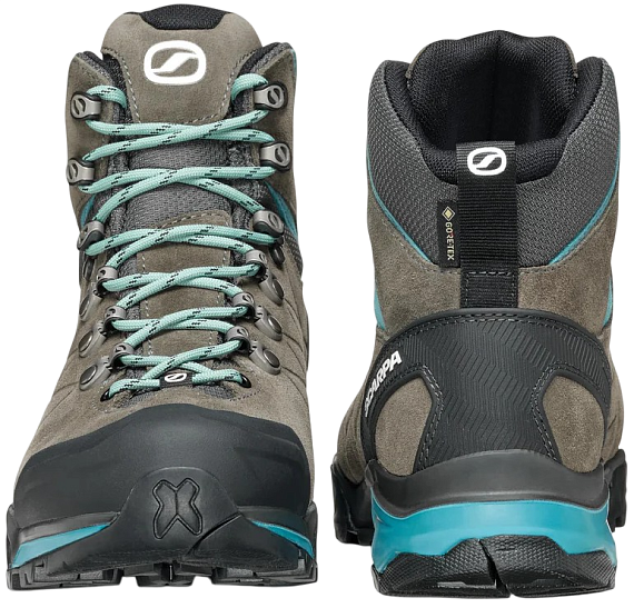 Ботинки женские Scarpa Zg Trek Gtx Titanium/Icefall - Фото 4 большая