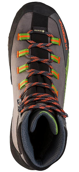 Ботинки женские La Sportiva Trango Trk Leather GTX Carbon/Kale - Фото 3 большая