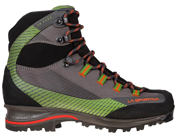 Ботинки женские La Sportiva Trango Trk Leather GTX Carbon/Kale - Фото 4 большая