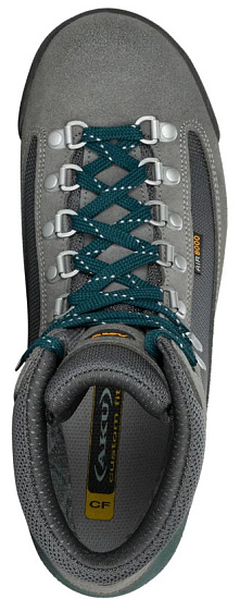 Ботинки женские AKU Ultra Light Micro Gtx Grey/Petrol - Фото 2 большая