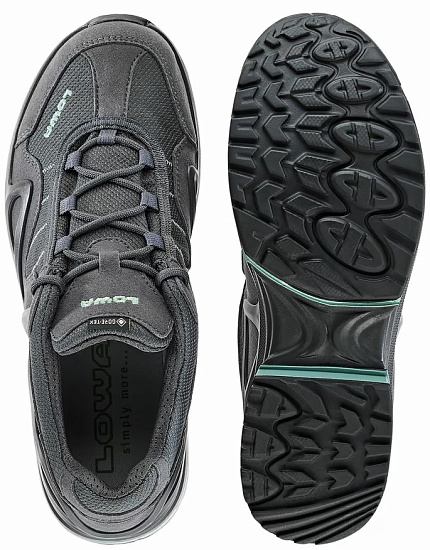 Ботинки женские Lowa Gorgon Gtx Graphite/Jade - Фото 3 большая
