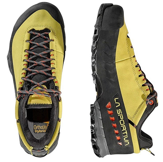 Ботинки женские La Sportiva TX5 Low Gtx Green Banana/CherryTomato - Фото 3 большая