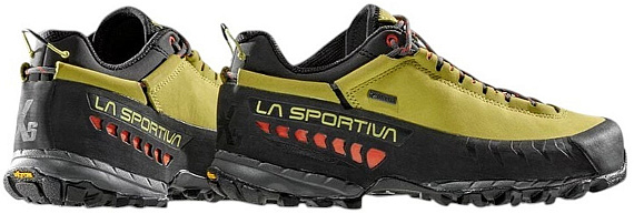 Ботинки женские La Sportiva TX5 Low Gtx Green Banana/CherryTomato - Фото 5 большая