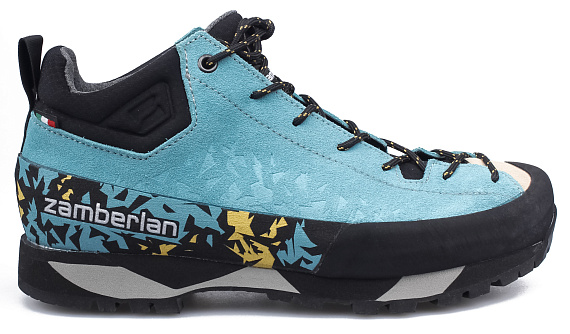 Ботинки женские Zamberlan 215 Salathe' Gtx RR Pale Blue/Beige - Фото 1 большая