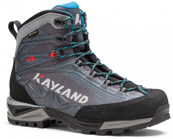 Ботинки женские Kayland Rocket Gtx GreyTurquoise - Фото 1 большая