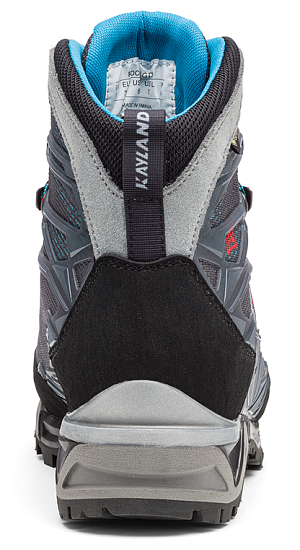 Ботинки женские Kayland Rocket Gtx GreyTurquoise - Фото 4 большая