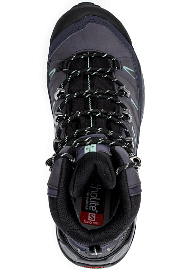 Ботинки женские Salomon X Ultra Trek GTX Graphite/Black/Beach Glass - Фото 5 большая