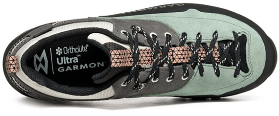 Кроссовки женские Garmont Dragontail Mnt Evo Gtx Thunderstorm Grey/Iceberg Green - Фото 4 большая