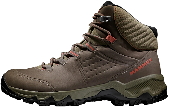 Ботинки женские Mammut Nova IV Mid Gtx Bungee/Apricot Brandy - Фото 7 большая
