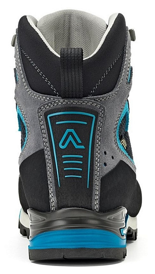 Ботинки женские Asolo Corax GV ML Black/Peacock Blue - Фото 4 большая