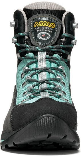 Ботинки женские Asolo Finder Pro GV Graphite/Pool Side - Фото 4 большая
