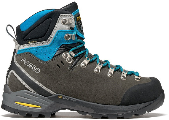 Ботинки женские Asolo Greenwood Pro GV Graphite/Danube Blue - Фото 1 большая