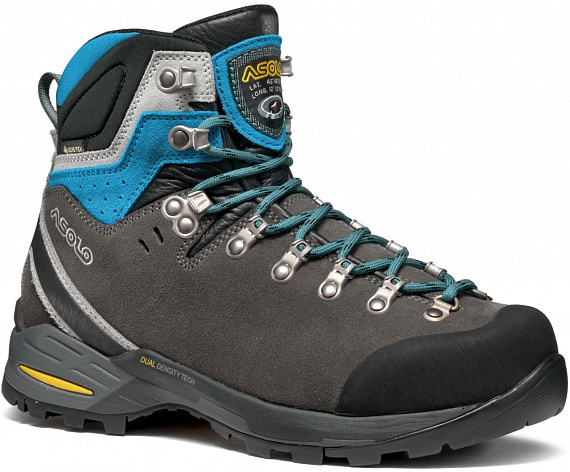 Ботинки женские Asolo Greenwood Pro GV Graphite/Danube Blue - Фото 2 большая