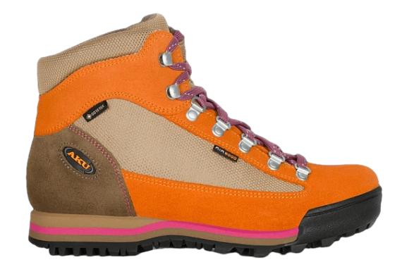 Ботинки женские AKU Ultralight Micro Gtw Beige/Orange - Фото 2 большая