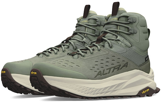 Ботинки женские Altra Olympus 6 Hike Mid Gtx Dusty Olive - Фото 4 большая
