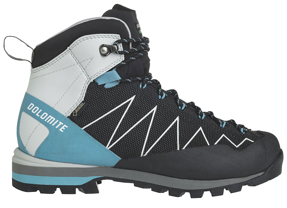 Ботинки женские Dolomite Crodarossa Pro Gtx 2.0 Black/Capri Blue - Фото 3 большая