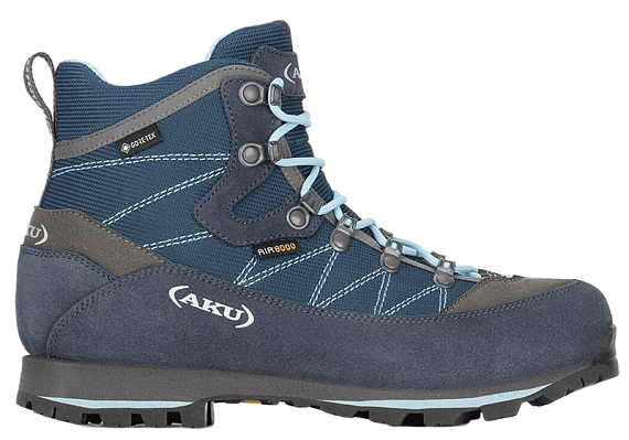 Ботинки женские AKU Trekker Lite III Gtx Denim/Light Blue - Фото 2 большая