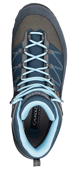 Ботинки женские AKU Trekker Lite III Gtx Denim/Light Blue - Фото 3 большая