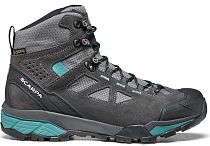 Ботинки женские Scarpa Zg Lite Gtx Dark Gray/Lagoon