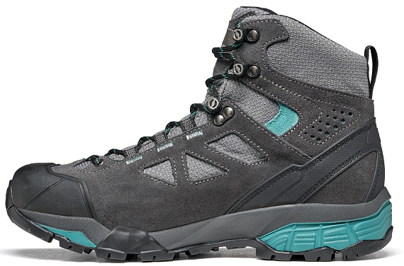Ботинки женские Scarpa Zg Lite Gtx Dark Gray/Lagoon - Фото 3 большая