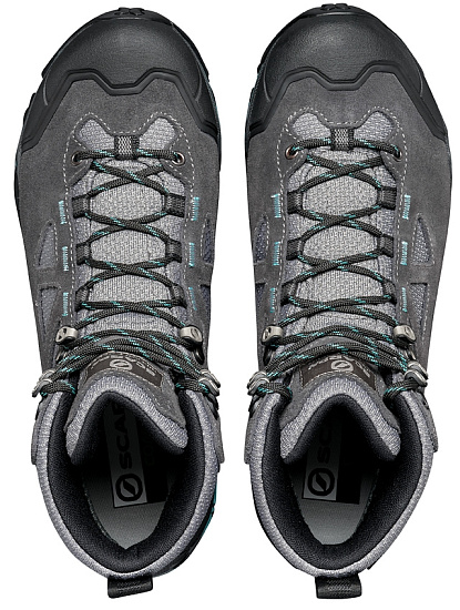 Ботинки женские Scarpa Zg Lite Gtx Dark Gray/Lagoon - Фото 6 большая