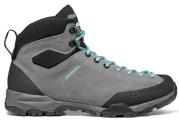 Ботинки женские Scarpa Mojito Hike Gtx Smoke/Jade - Фото 2 большая