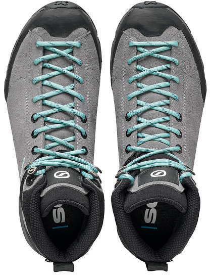 Ботинки женские Scarpa Mojito Hike Gtx Smoke/Jade - Фото 6 большая